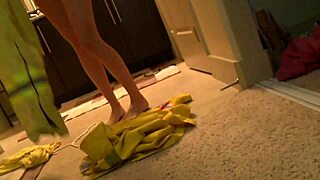 nicole ray grinds her ass on april oneil's tits before deep pussy licking and fingering