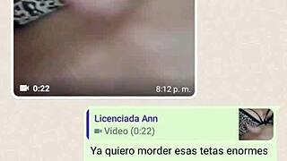 Mi Madrastra Chats Gets Horny Shows Big Tits Pussy