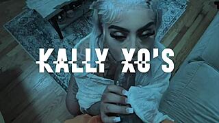 kally xo in that sheer outfit teasing big tits and ass you can't look away 😍🔥