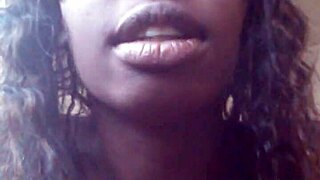 tristina millz drops ebony truth in raw black hardcore action