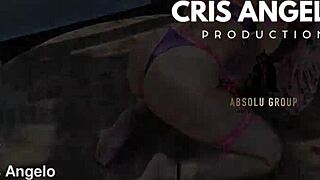 kyara nyx and lexy karma heat up abso spa swinger club. french swingers party wild