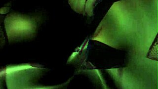 kandi rips clothes bends for purple dildo assfucking outdoors