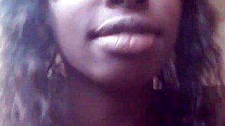 tristina millz drops ebony truth in raw black hardcore action