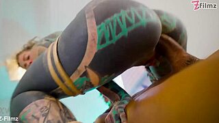 bbc pounds alt babe's pierced nipples and small tits in balls deep anal domination with atm facial whore finish