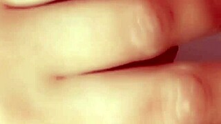 japanese babe kneels close-up sucking cock until cum floods her mouth