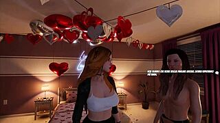 dirty house party turns into nasty threesome with stephanie and vickie