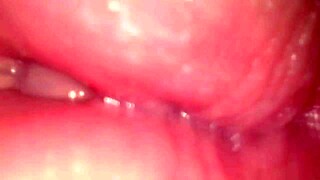 Married guy barebacks milf missionary style with hairy pussy close-ups and cum cover