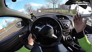 ever wonder what happens when lili charmelle stops car for quick creampie fuck?