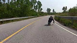 i tried my first raw hardcore run in thailand