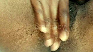 Curvy Amateur's Creamy Pussy After Deep Fingering