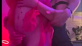 trans girlfriend rams sexy neighbor's mouth then anal pounds during masturbation