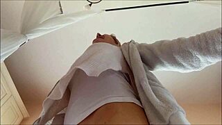 my step aunt's rectal temp is always hot... gotta insert that suppository deep!