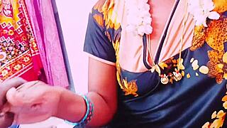 My husband's elder brother surprised me with dirty telugu sex talk pounding