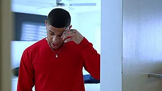 Step Mom Rides Step Son's Cock Post-Yoga Sweat Session