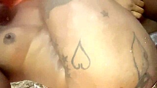 anita's soaked pussy bent over for neighbor's monster black cock doggystyle pounding?