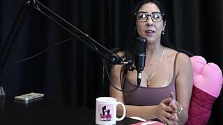 Renatinha Melo sneaks off monthly for gringo gangbangs at swingers house alone