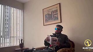 big tit blonde maid gets pounded by old man debuting his son in her