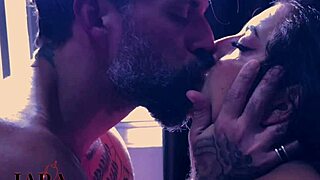 brazilian putinha rides cock then takes huge cumshot on her fat ass