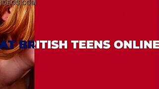 sexy british teen's lingerie joi makes you explode fast