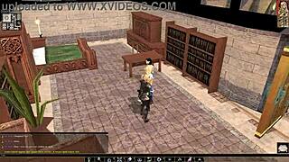 hey lets play neverwinter nights... nude tits out and fuck questline??