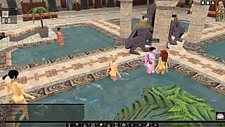 hey lets play neverwinter nights... nude tits out and fuck questline??