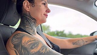 uber driver woman pays fare with tight ass ride moaning as he cums inside cunilingus first