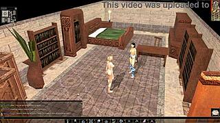 hey lets play neverwinter nights... nude tits out and fuck questline??