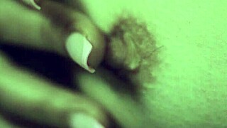 elizamars gently explores her body in vintage solo scene