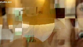 Blonde bombshell Ellie sucks cock and gets pussy eaten