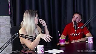 bruna carlos on sheer red lingerie in jow jow bora cast watch her get dominated