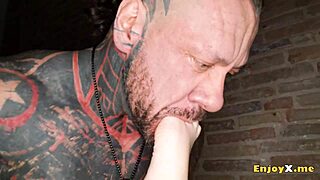 Tattooed Brunette's Wet Pussy Pounded Raw by Inked Lover in Hardcore Ride