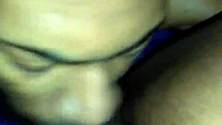 Black Tongue Works Overtime Licking Wet Ebony Pussy Deep