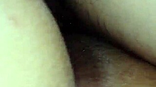 the arab milf wife takes a creampie deep in her pussy after wild anal pounding