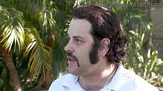 step grand daughter deepthroats spits doggystyle on architect's cock for public eyes