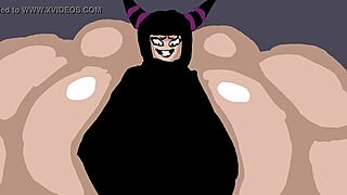 Juri Dominates Chun Li In Muscular Street Fight Feng Shui Sex Game