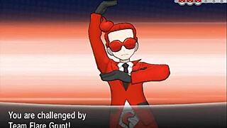 yo these two dudes are banging pokémon trainers in wild gangbang with monster cocks!