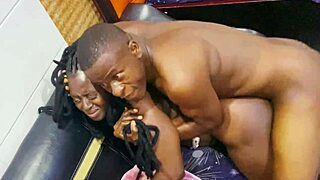 Fucking that tight pussy extra hard outdoors!