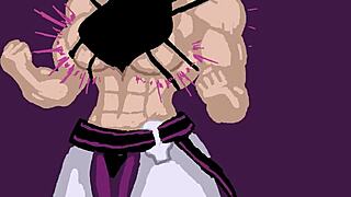 Juri Dominates Chun Li In Muscular Street Fight Feng Shui Sex Game