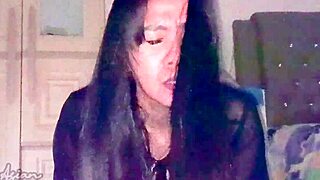 sexy asian wife with big ass spreads tight pussy for midnight homemade pov pounding