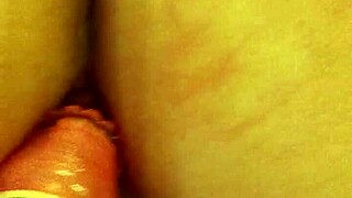 rouse teases her wet pussy with the buzzing vibrator until she cums hard