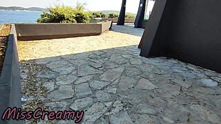 Teacher, your dick flash got us caught—now blowjob at sea?