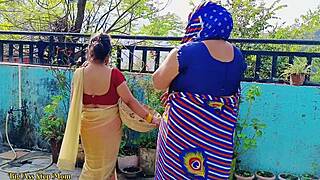 Ever Wondered How Indian Step Mom and Daughter Share Outdoor Cock?