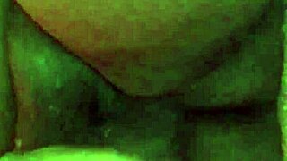 Damn, watch this big dildo stretch my fat ebony pussy up close!