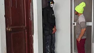 Colombian woman sensually affairs Cuban man nightclub tits out