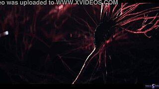 parasited octokuro huge tits cosplay gamer turns horny scissors teen pussy