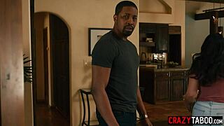 big tits arab milf sarah gets her pussy licked 😍 then interracial fucked hard with lily labeau 👅💦