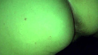 Chubby latina teases hairy pussy and tight hole with stepsister under sheets closeup