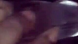 Damn, watch this big dildo stretch my fat ebony pussy up close!