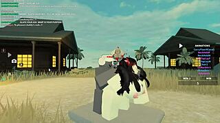 WHAT'S THIS ROBLOX WHORE BENT OVER FOR BIG ASS ANAL RIDE?!