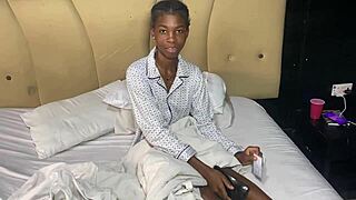 Beautiful African Teen Model Strips In Softcore Casting Interview Solo